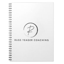 Logotipo da assinatura de coaching de Russ Yeager