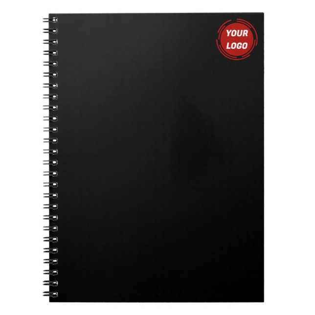 Caderno Espiral Logotipo de empresa PERSONALIZÁVEL (Frente)