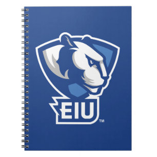 Caderno Espiral Logotipo de Panthers da Universidade Oriental de I