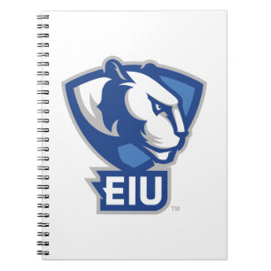 Caderno Espiral Logotipo de Panthers da Universidade Oriental de I