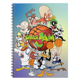 Caderno Espiral Logotipo do Grupo TUNE SQUAD™ SPACE JAM™