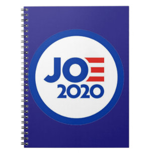 Caderno Espiral Logotipo do Joe Biden 2020