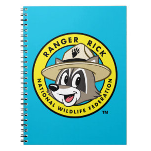 Caderno Espiral Logotipo do rick da guarda florestal do rick da