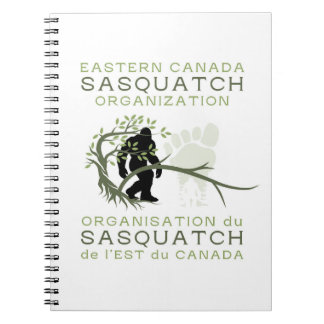 Caderno Espiral Logotipo ECSO do notebook