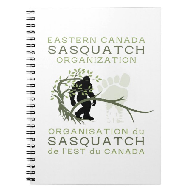 Caderno Espiral Logotipo ECSO do notebook (Frente)