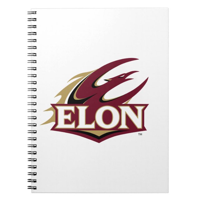 Caderno Espiral Logotipo Elon Phoenix (Frente)