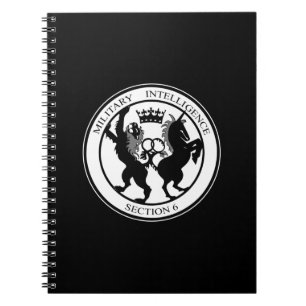 Caderno Espiral Logotipo MI6