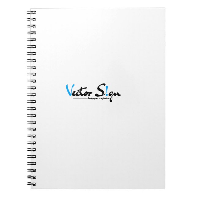 Caderno Espiral Logotipo personalizado (Frente)