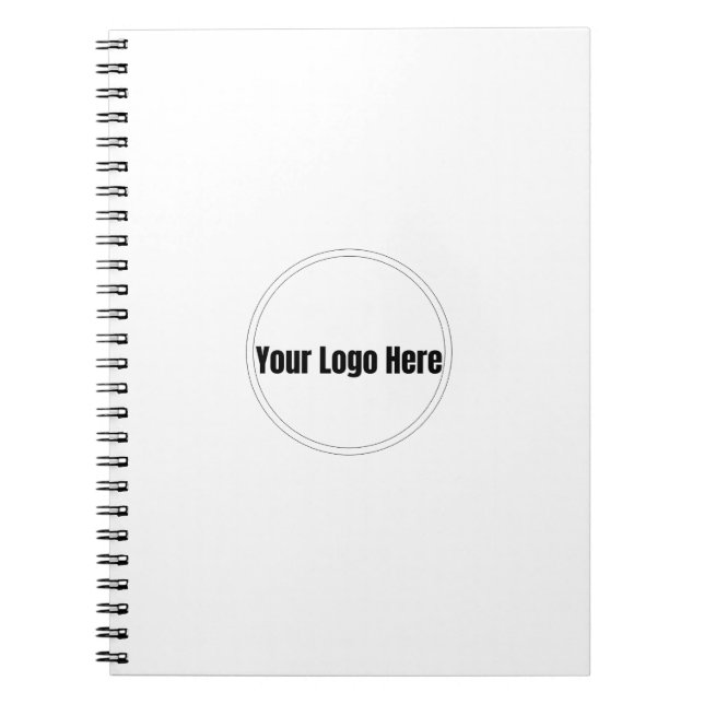 Caderno Espiral Logotipo Personalizado (Frente)