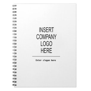 Caderno Espiral Logotipo personalizado de marketing promocional da