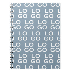 Caderno Espiral Logotipo Personalizado de Negócios ou Empresa em A