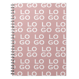 Caderno Espiral Logotipo Personalizado de Negócios ou Empresa na R
