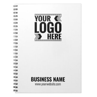 Caderno Espiral Logotipo Personalizado, Logotipo de Negócios ou Ma