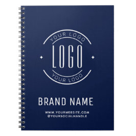 Caderno Espiral logotipo personalizado moderno da empresa marca co