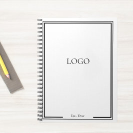 Caderno Espiral Logotipo Personalizado - Presente Promocional para