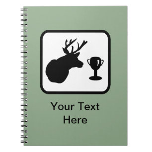Caderno Espiral Logotipo personalizável Hunter