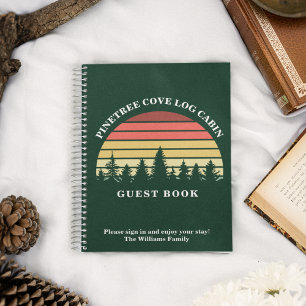 Caderno Espiral Logotipo Sunset Personalizado - Lago Cabin House G