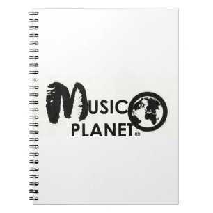 CADERNO ESPIRAL LOJA DA MUSIC PLANET