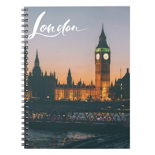 Caderno Espiral Londres (Frente)