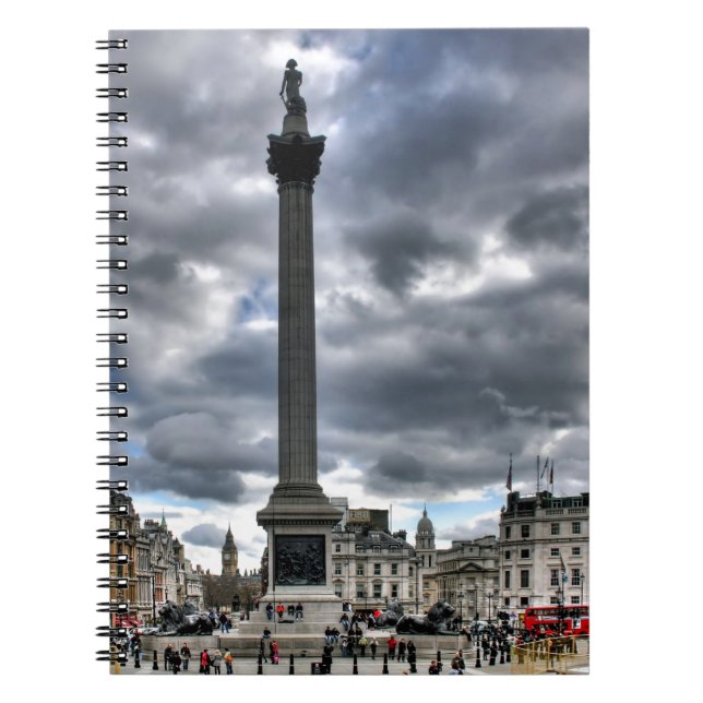 Caderno Espiral Londres Inglaterra (Frente)