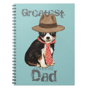 Caderno Espiral Long Coat Chihuahua Dad