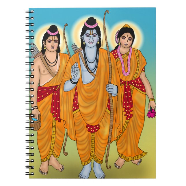 Caderno Espiral Lord Sitaram Notebook (Frente)