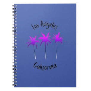 Caderno Espiral Los Angeles California