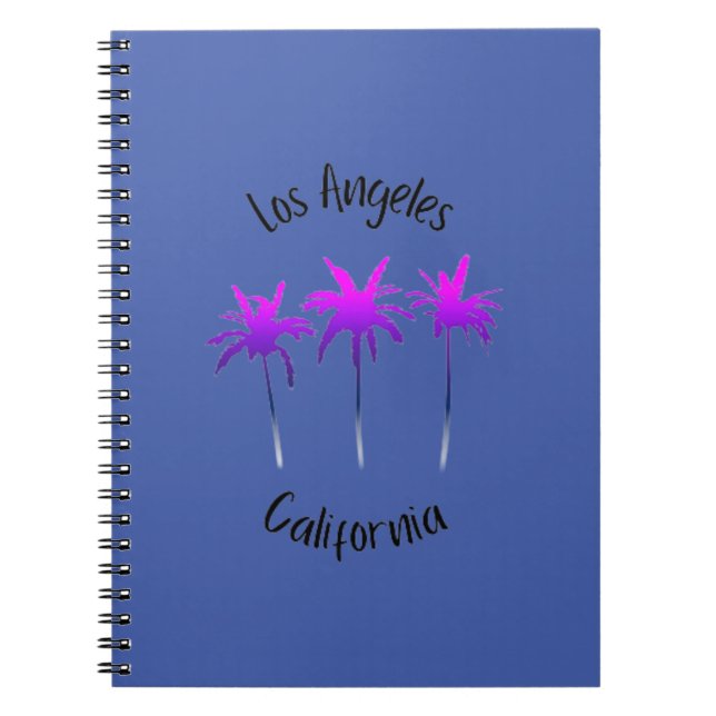 Caderno Espiral Los Angeles California (Frente)