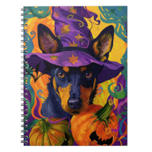 Caderno Espiral Louça australiana-louca-tonta Pumpkin