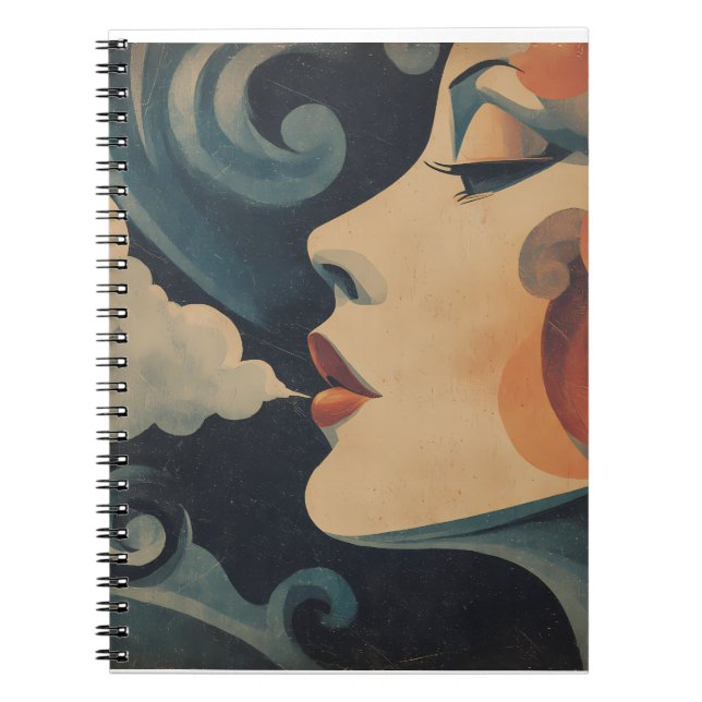 Caderno Espiral Louise carnet (Frente)