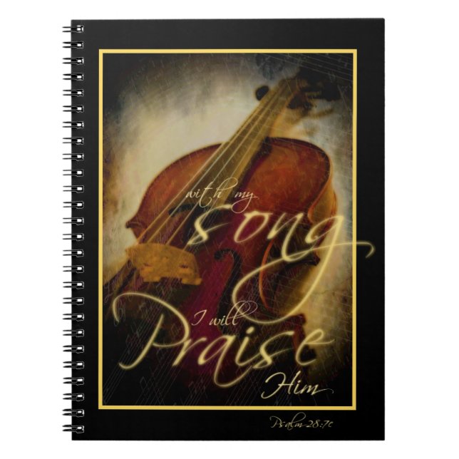 Caderno Espiral Louvem-no (Frente)