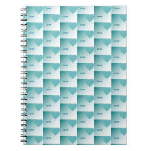 Caderno Espiral Love.
