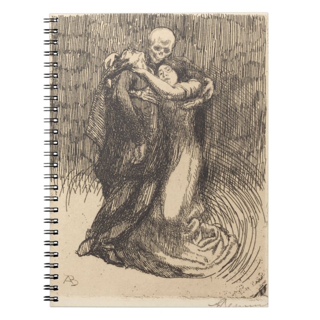 Caderno Espiral Love Consecated (por Paul-Albert Besnard) (Frente)
