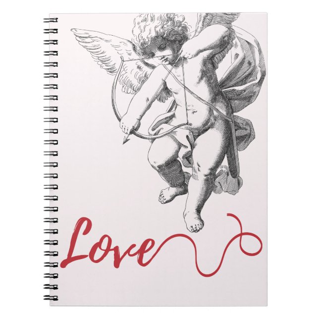 Caderno Espiral Love Cupid Notebook (Frente)