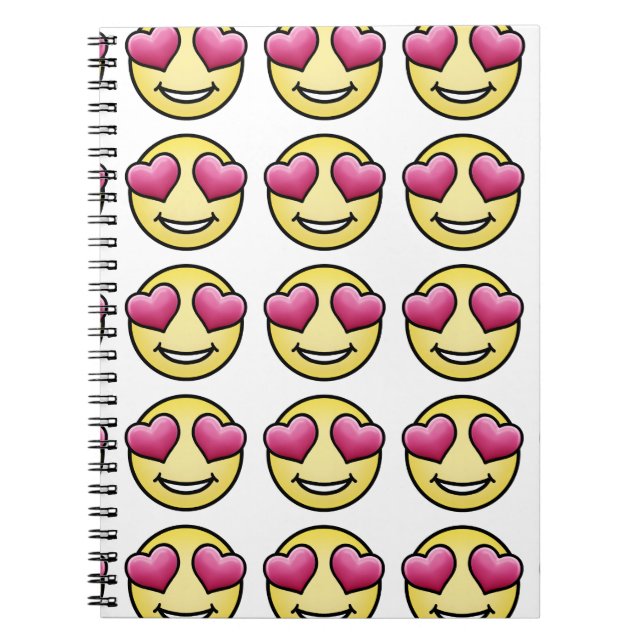 Caderno Espiral Love Emoji (Frente)