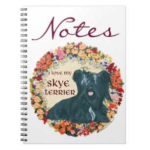 Caderno Espiral Love My Skye Terrier