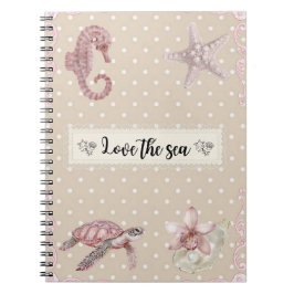 Caderno Espiral Love the sea Notizbuch