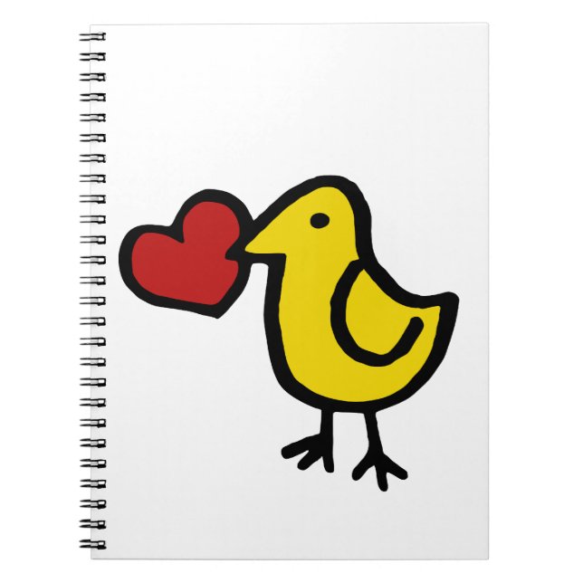 Caderno Espiral Lovebird (Frente)