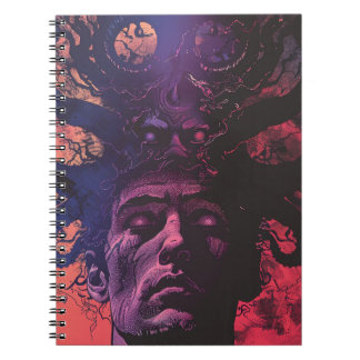 Caderno Espiral Lovecraftian Dark Fantasy
