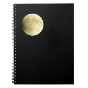 Caderno Espiral Lua cheia  