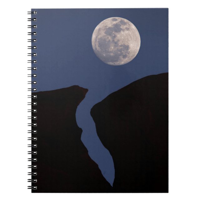 Caderno Espiral Lua Cheia | Monument Valley, Arizona (Frente)