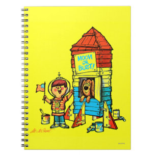 Caderno Espiral Lua ou busto!