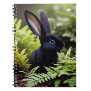 Caderno Espiral Lúcifer O Pequeno Coelhinho Negro, Livro De Notas