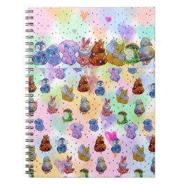 Caderno Espiral Lucky Charms