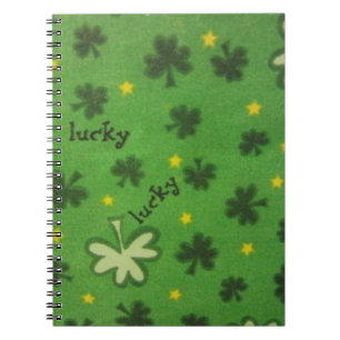 Caderno Espiral Lucky Clover