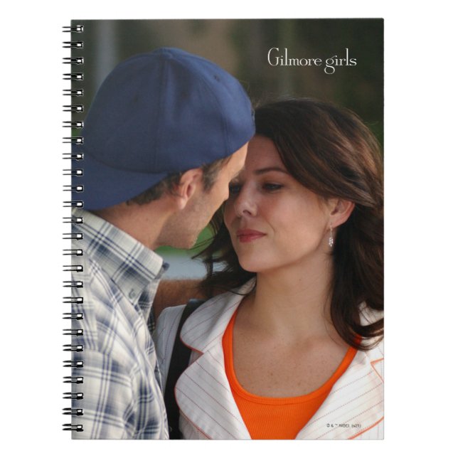 Caderno Espiral Luke e Lorelai Gilmore (Frente)