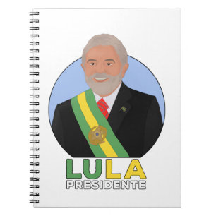 Caderno Espiral Lula Presidente