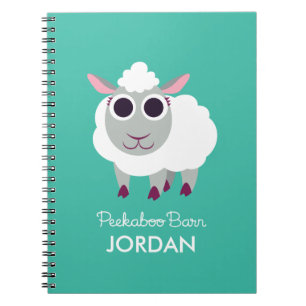 Caderno Espiral Lulu os carneiros