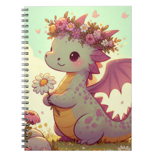 Caderno Espiral Luminexa (Um Dragão Cheio de Raios de Sol)