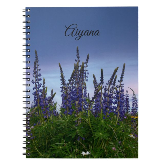 Caderno Espiral Lupins (Frente)